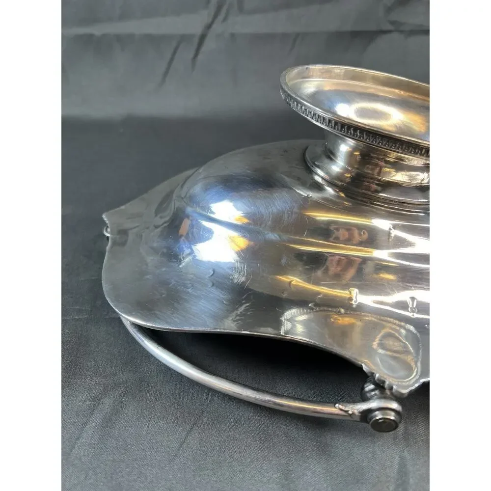 Antique ~18’-19’ Vintage Triple Silverplated Hall elton & CO Treble Plate Tray